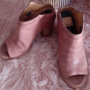 Pink rose boots
